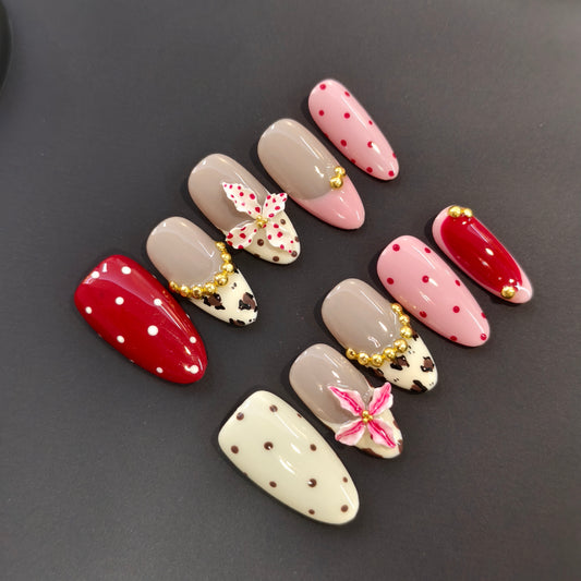PRESS ON NAILS #004