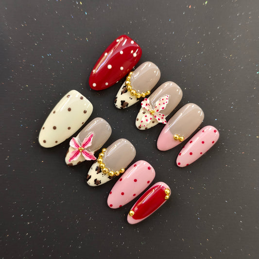 PRESS ON NAILS #004